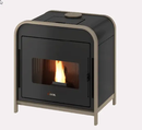 Poêle à granulés FRAME UP - Acier Light Bronze - 9,3 kW